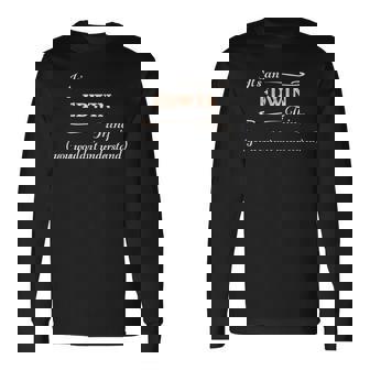 エドウィンのことなんて、あなたにはわからないでしょうね 長袖Tシャツ - Kawaiitshirt