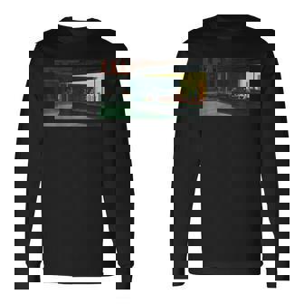 エドワード・ホッパーズ・ナイトホークス 長袖Tシャツ - Kawaiitshirt