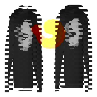 エビフライ エビの天ぷら 海老 コスチューム 長袖Tシャツ - Kawaiitshirt