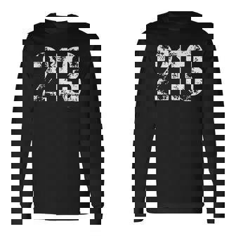 エリアコード 213 ロサンゼルス カリフォルニア La エリアコード Ca 213 長袖Tシャツ - Kawaiitshirt