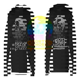 オアフ島ノースショア ハワイお土産サーフィンスタイル 長袖Tシャツ - Kawaiitshirt