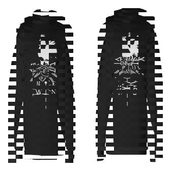 オクトーバーフェスト 風見鶏 コスチューム オンドリとプレッツェルの矢 長袖Tシャツ - Kawaiitshirt