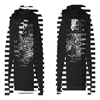 オスカー・ワイルド At Work By オーブリー・ビアズリー 1893 長袖Tシャツ - Kawaiitshirt