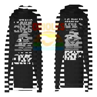 オリオールズが本当に好きだいいか？オリオール 長袖Tシャツ - Kawaiitshirt