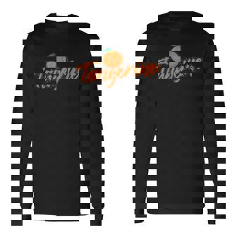 オレンジビタミンが豊富なディライト 長袖Tシャツ - Kawaiitshirt