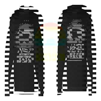 オージー・パパ オーストラリアン・シェパード 長袖Tシャツ - Kawaiitshirt