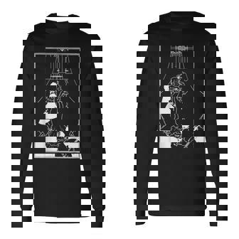 オーブリー・ビアズリーによるマリオネット3世のバレエ1894 長袖Tシャツ - Kawaiitshirt