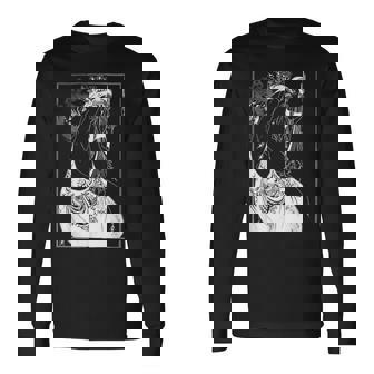 オーブリー・ビアズリーのピーコックスカート1893 長袖Tシャツ - Kawaiitshirt