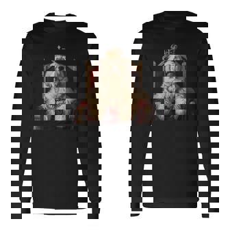 オールド・イングリッシュ・シープドッグ・ドッグ-オールド・イングリッシュ・シープドッグ 長袖Tシャツ - Kawaiitshirt