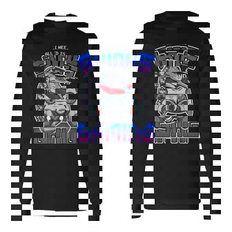 オール・アイ・ニード・イズ・アオジタトカゲとゲーム・ビデオゲーム・爬虫類 長袖Tシャツ - Kawaiitshirt