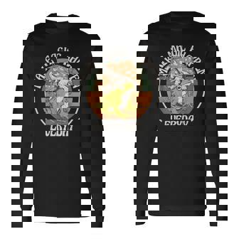 カエルとキノコ 毎日魔法を起こしましょう。 長袖Tシャツ - Kawaiitshirt