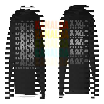 カナロア ハワイ ハワイアン 海の神 長袖Tシャツ - Kawaiitshirt