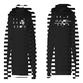 カニカン ハートビート ギフト メンズ レディース ザリガニ 動物愛好家 長袖Tシャツ - Kawaiitshirt