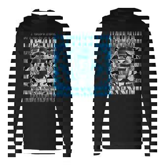 カプチーノ アサシーノ ファニー ミーム コーヒー イタリアン ブレイン 長袖Tシャツ - Kawaiitshirt