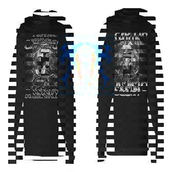 カプチーノ・アサシーノ イタリアンブレインロットミーム 長袖Tシャツ - Kawaiitshirt