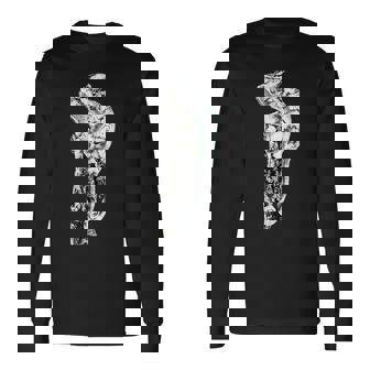 カメレオン 爬虫類 モチーフ カラフル テラリウム カメレオン 長袖Tシャツ - Kawaiitshirt