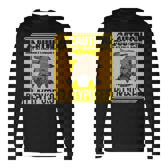 カモノハシの話を始めようかな。カモノハシ カモノハシ 長袖Tシャツ - Kawaiitshirt