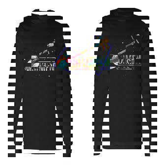 カラフル 三味線 三味線 三味線 三元楽器 長袖Tシャツ - Kawaiitshirt