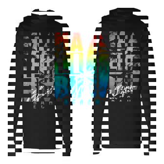 カリフォルニア州マリブビーチ 長袖Tシャツ - Kawaiitshirt