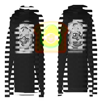 カワイイ アボカドトースト 長袖Tシャツ - Kawaiitshirt