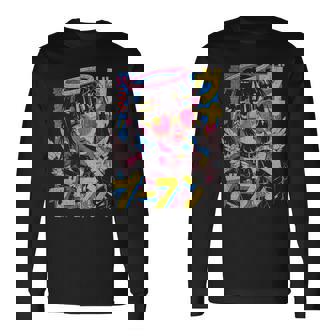 カワイイ ストリートウェア ヒップホップ Hip Hop サイバーパンク エンジェル テックウェア マンガ アニメ 長袖Tシャツ - Kawaiitshirt