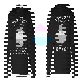 カワイイ 和 アイスクリーム かき氷 かわいい かきごり 長袖Tシャツ - Kawaiitshirt