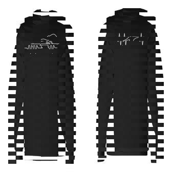 カワウソのハートビートギフト 長袖Tシャツ - Kawaiitshirt