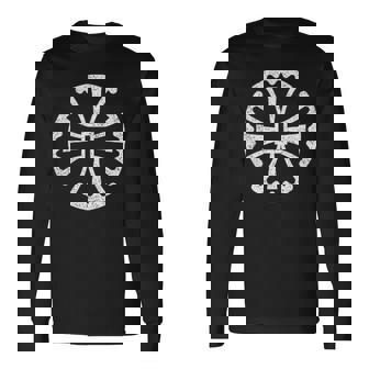 カンタベリークロスシンボル 長袖Tシャツ - Kawaiitshirt