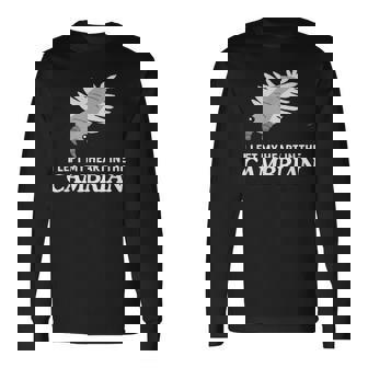 カンブリア紀の面白いアノマロカリス・パレオに心を残した 長袖Tシャツ - Kawaiitshirt