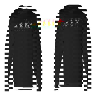 ガーナエボリューション ガーナプライド ガーナ国旗 ガーナサッカーチーム 長袖Tシャツ - Kawaiitshirt