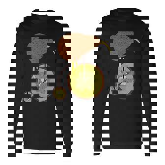 キウイフルーツバイクのキウイ鳥 長袖Tシャツ - Kawaiitshirt