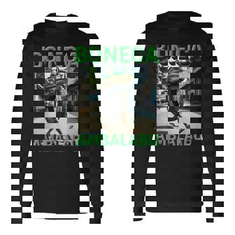 キッズ トレンド ミーム ブレイン イタリアン ボネカ アンバラブ フロッグ 長袖Tシャツ - Kawaiitshirt