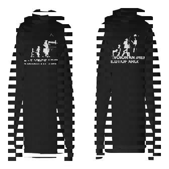 キッズ・トゥ・アーチャー エボリューション・アーチェリーの練習 長袖Tシャツ - Kawaiitshirt