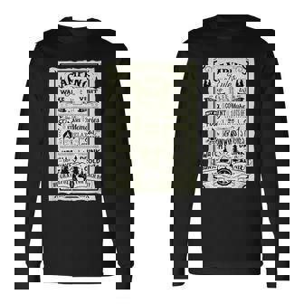 キャンピング ルール 遊び心たっぷりのヴィンテージ調デザイン おもしろ キャンプ 長袖Tシャツ - Kawaiitshirt