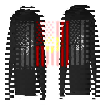 キルギス アメリカ 手拳 キルギス ルーツ アメリカ キルギス 国旗 長袖Tシャツ - Kawaiitshirt