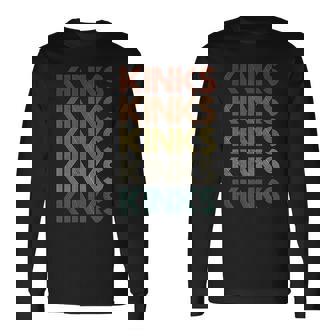 キンクス ヴィンテージ レトロ 長袖Tシャツ - Kawaiitshirt