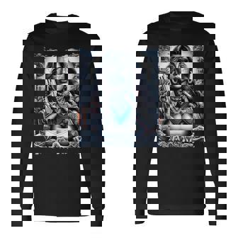 ギャングガール ヒップホップ チカーノデザイン 長袖Tシャツ - Kawaiitshirt