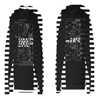 ギリシャ神話 エルメス 神々のメッセンジャー 長袖Tシャツ - Kawaiitshirt