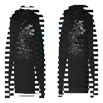 クマ、動物好き、動物クマ 長袖Tシャツ - Kawaiitshirt