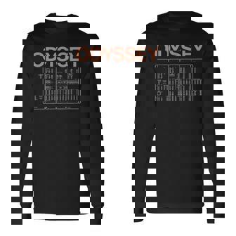 クラシック オデッセイ アナログ シンセ 長袖Tシャツ - Kawaiitshirt