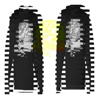 クラシックなデザート愛好家のための素晴らしいキーライムパイ。 長袖Tシャツ - Kawaiitshirt