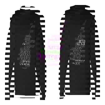 クラシックギター スペインギター 長袖Tシャツ - Kawaiitshirt