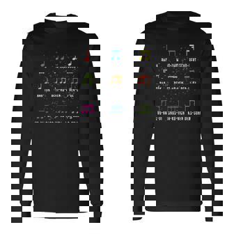 クラシックコンポーザー クラシック音楽ノート 長袖Tシャツ - Kawaiitshirt