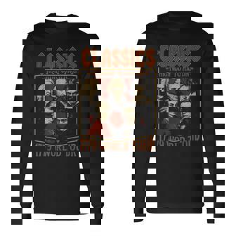 クラシック作曲家ツアー、面白クラシック音楽パロディー 長袖Tシャツ - Kawaiitshirt