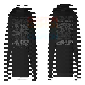 クラプトン 名前 レトロ ヴィンテージ 長袖Tシャツ - Kawaiitshirt