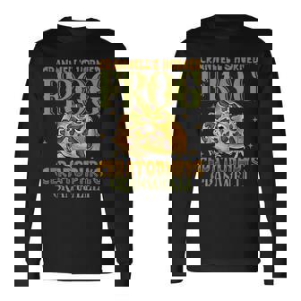 クランウェルツノガエル 長袖Tシャツ - Kawaiitshirt