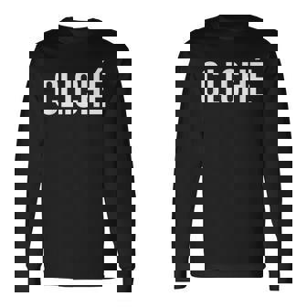 クリシェ 長袖Tシャツ - Kawaiitshirt