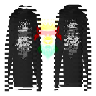 クルディスタン国旗クルド語 長袖Tシャツ - Kawaiitshirt