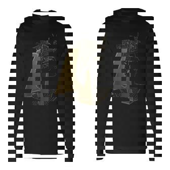 クレオパトラ 古代エジプト女王 ゴールデンファラオ アートデザイン 長袖Tシャツ - Kawaiitshirt