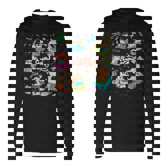 クレヨンしんちゃん かすかべ防衛隊 Party Time 長袖Tシャツ - Kawaiitshirt